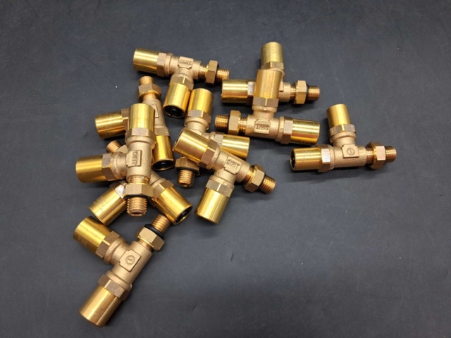 Bromskoppling, 10 st - SIRIT, L-koppling 6 mm M12x1,5