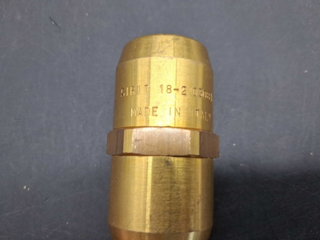 1523153-2 Rörkopplingar, 10 st - SIRIT, mässing, 18-2