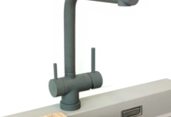 1523000 Kitchen faucet - iCrolla, Milano 6570L KLI B, single lever faucet, dishwasher shut-off