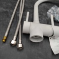 1525177-4 Köksblandare - iCrolla 6570A BSV B, Diskmaskinsavstängning, Engreppsblandare