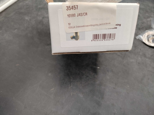 1525193-4 Diskmaskinsavstängning - iCrolla 10590 JAS/CR, Jasmin/Krom