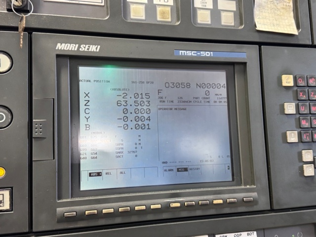 1411445-4 CNC-svarv Mori Seiki SL-150SY – MSC-501