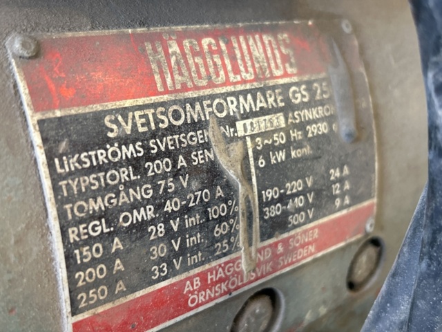 1457686-5 Svetsomformare - Hägglunds