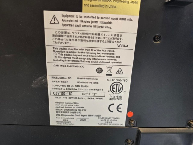 1518840-8 Large format printer Miamaki