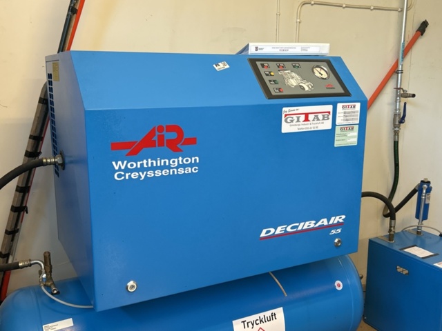 1457703-5 Kompressor med tork - Worthington Creyssensac Decibair 55