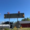 1457707-9 Skyltvagn