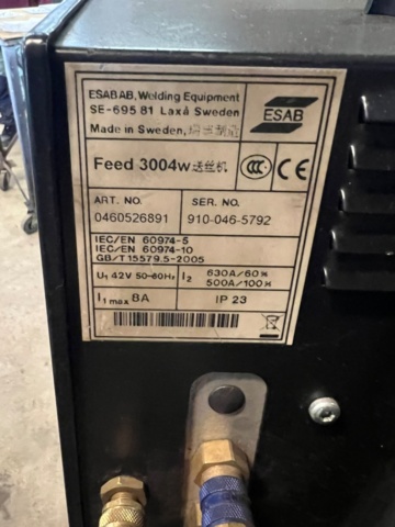 1524115-7 MIG welder ESAB Mig U5000i