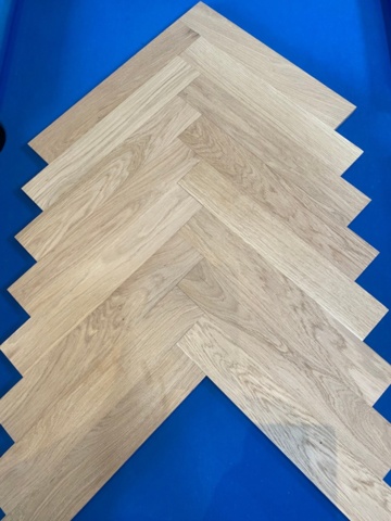 1479304-2 Solid Herringbone/single-strip parquet Oak Bjelin Country 340x68x16 mm (approx. 93.15 sq m)