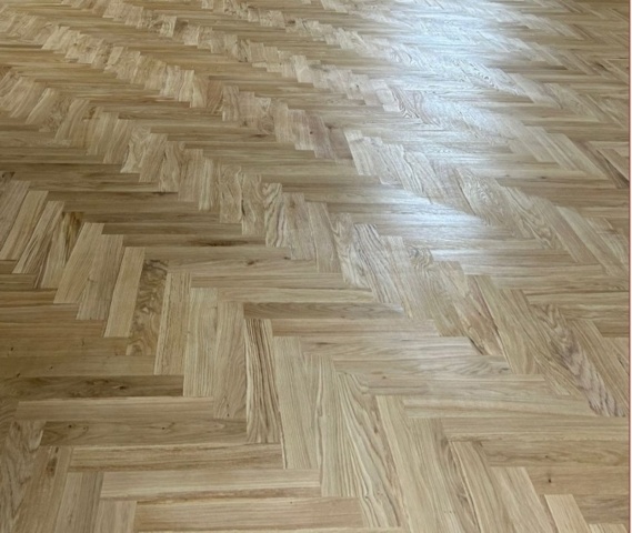 1479304-3 Solid Herringbone/single-strip parquet Oak Bjelin Country 340x68x16 mm (approx. 93.15 sq m)