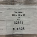 1479305-5 Massiv Fiskbens-/enstavsparkett Ek Bjelin Country 340x68x16 mm (ca 93,15 kvm)