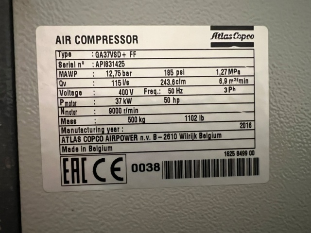1524176-4 Kompressor Atlas Copco
