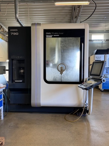 1526377-1 CNC-fräsmaskin DMG DMU 70 eVo linear 2008