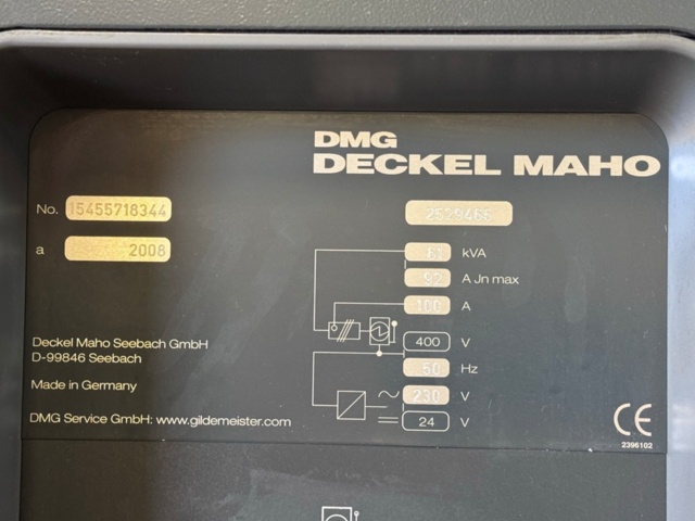 1526377-12 CNC-fräsmaskin DMG DMU 70 eVo linear 2008