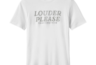 1374494 4 st T-shirtar Trawis Mathew Louder Please Tee Vit, Strl S-L