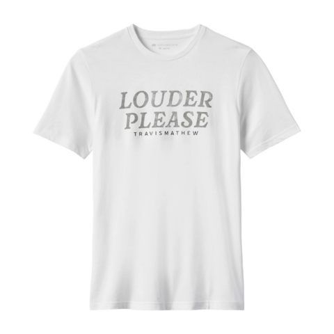 1374494-1 4 st T-shirtar Trawis Mathew Louder Please Tee Vit, Strl S-L