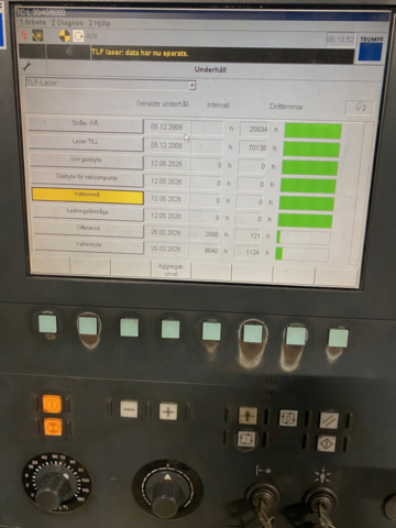 1475185-42 Laserskäranläggning - TRUMPF TruMatic L 3050 -2006