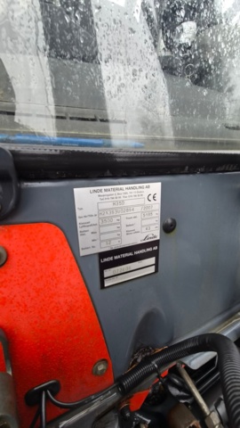 1491520-3 Motviktstruck 3,5 ton - Linde H35D -2007