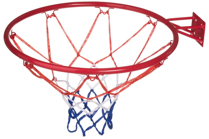 1508614-1 Basketkorgar, 7 st - Atom Sports, 47 cm med nät