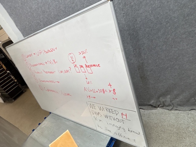 1497444-5 Whiteboardtavlor 4 st