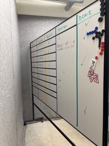 1497445-3 Whiteboardtavlor på hjul 2 st - Lintex