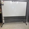 1497445-4 Whiteboardtavlor på hjul 2 st - Lintex