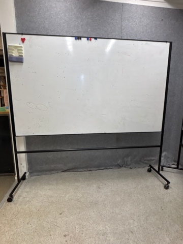 1497445-4 Whiteboardtavlor på hjul 2 st - Lintex