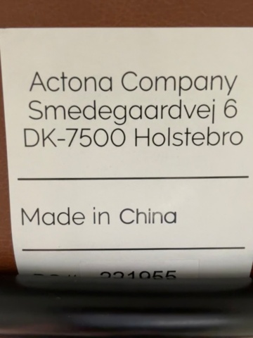 1497448-5 Fåtölj Actona Company, sidobord och sittpuff