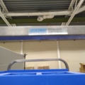 1526526-4 Display stand - Diskomat, aluminum and blue plastic