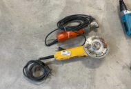 1499665 Power tools 2 pcs - angle grinder/ sheet metal nibbler - DeWalt DWE4057