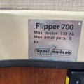 1143481-68 Flipper 700 Boat -79 incl trailer Volvo Penta