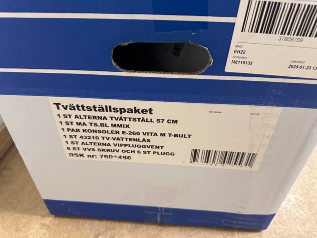 1526755-2 Tvättställspaket Alterna