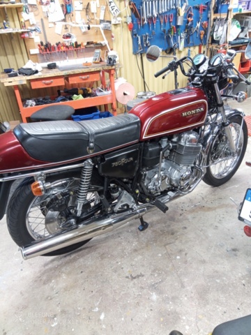 1521023-3 HONDA CB 750 F Super Sport - 1977. Collector's vehicle.