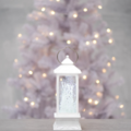 1508623-1 Candle lanterns, 6 pcs - Finn-Lumor, snowfall, LED