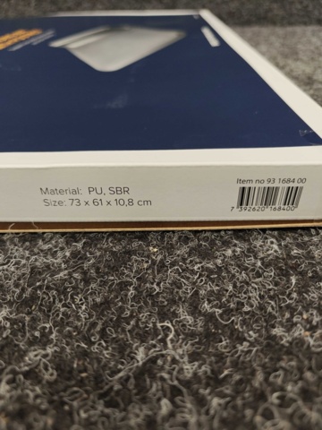 1527056-4 4 st Ståmattor med fotstöd JobOut - 73*61*10.8 cm