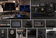 1491543 Komplett streaming- & studiopaket – videomixer, kameror, ljud, ljus & scen