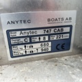 1504173-71 Motorboat Anytec 747 Cab, Yamaha F350 engine -2015