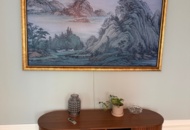 1509782 TV 75'' Samsung, Apple TV and TV bench