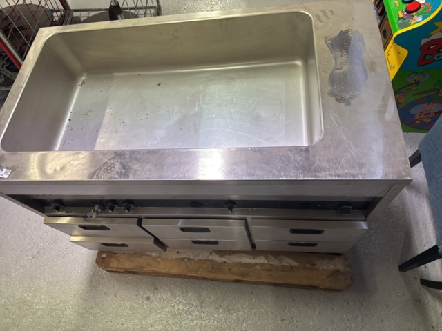 1458294-3 Heating with water bath & 6 drawers 120 cm - Elektrotermo VSL 1200-13