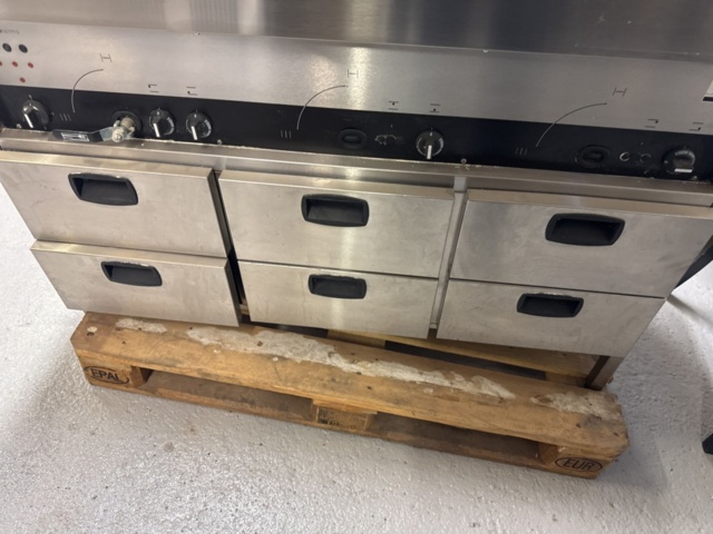1458294-4 Heating with water bath & 6 drawers 120 cm - Elektrotermo VSL 1200-13