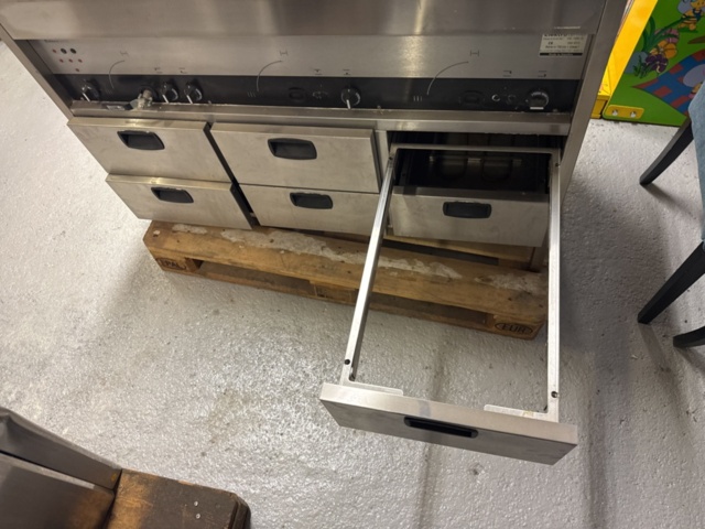 1458294-5 Heating with water bath & 6 drawers 120 cm - Elektrotermo VSL 1200-13