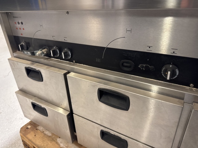 1458294-7 Heating with water bath & 6 drawers 120 cm - Elektrotermo VSL 1200-13
