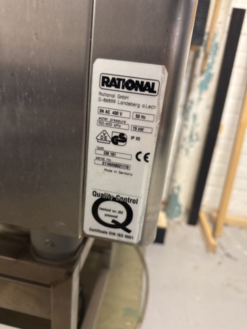 1458296-6 Combi oven with base rack - Rational CM 101