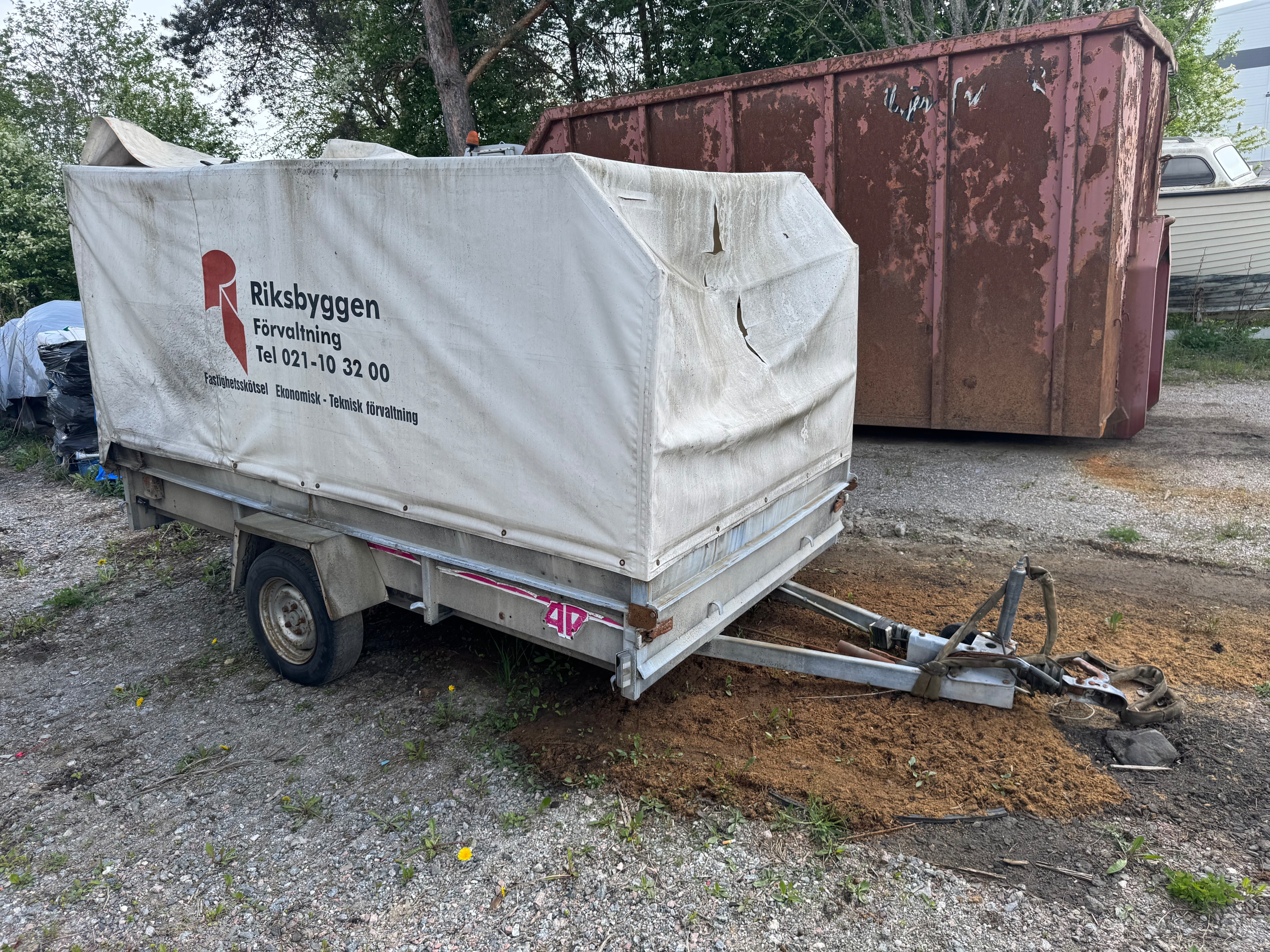 Släpkärra FYRA PE 4PPL-13 | PS Auction