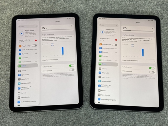 1469323-6 iPad mini (6th Gen) MK893KN/A - 64GB