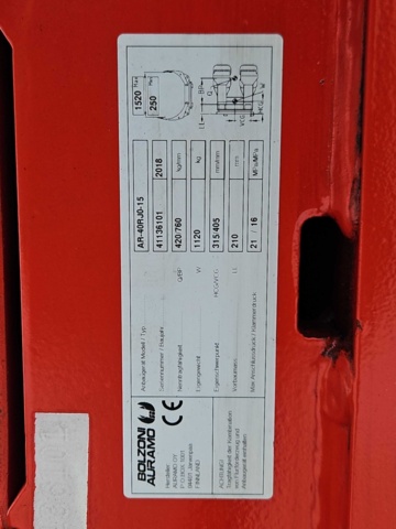 1444819-55 Semax P40L-E Eltruck med pappersklämma – 2020