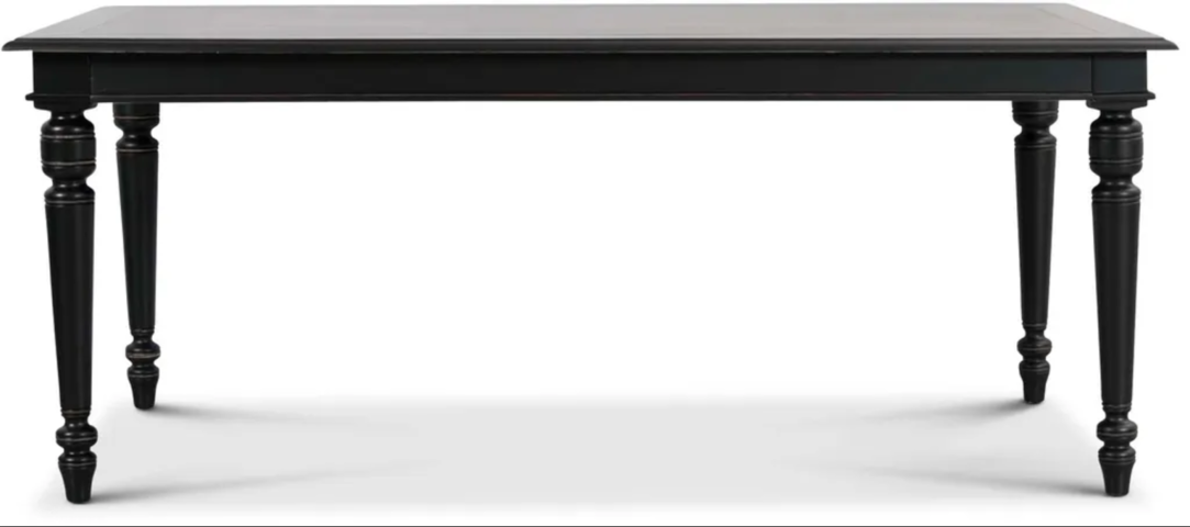 1529009-1 Paris dining table 180 x 95 cm - Black