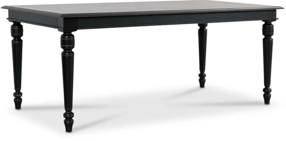 1529009-3 Paris dining table 180 x 95 cm - Black