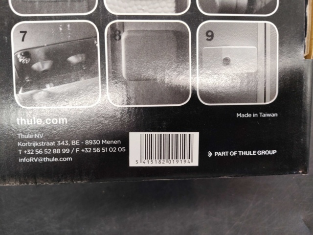 1508653-4 Thule security lock 3-pack - Thule, Door Lock x3
