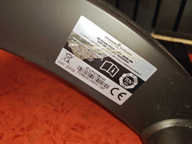 1484146-7 Spinningcykel Life Fitness IC7