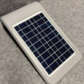 1464160-8 Soldriven LED-lampa för vägg eller stolpe 2st